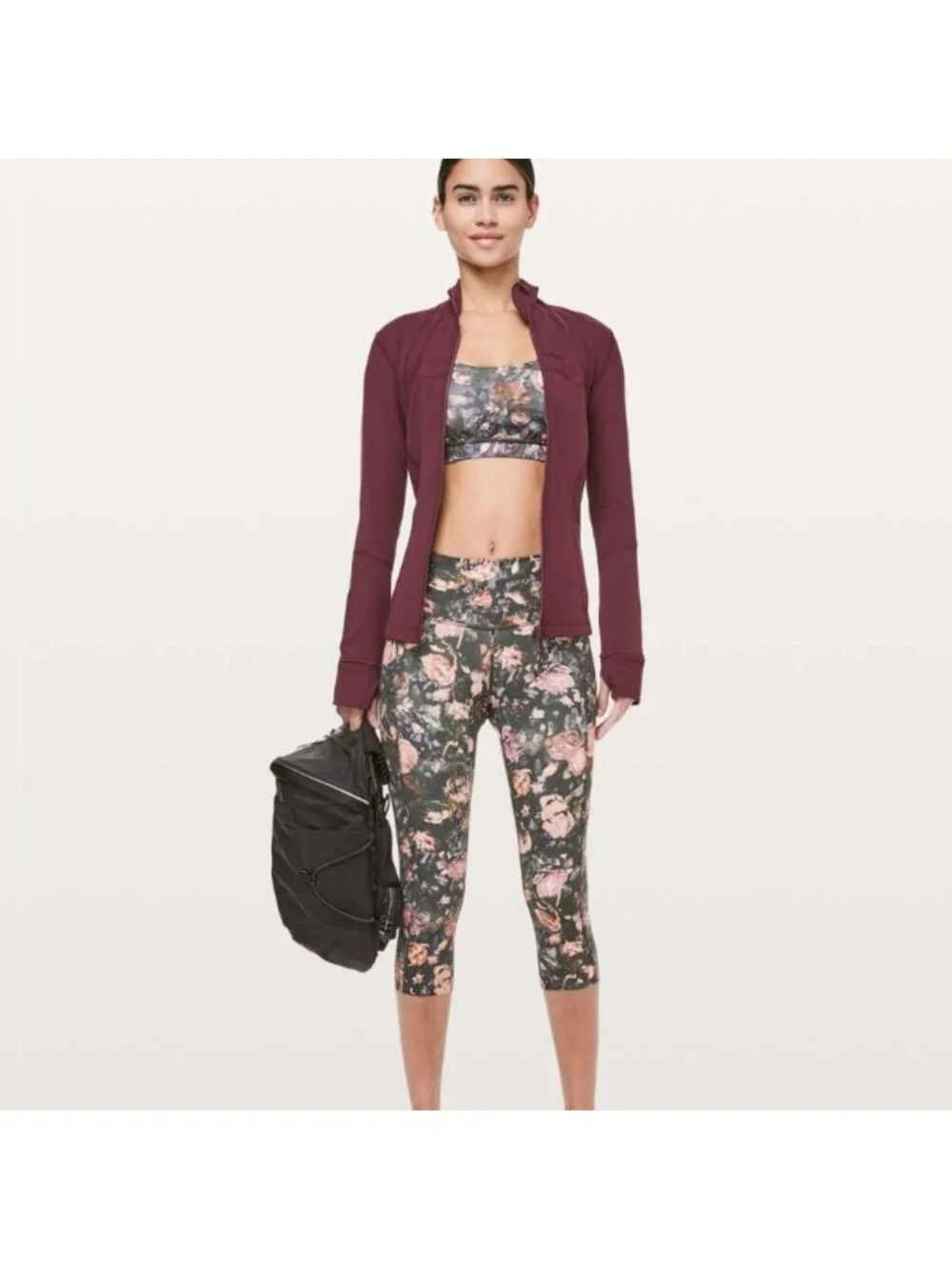 Lululemon Fast & Free Crop II *Nulux 19